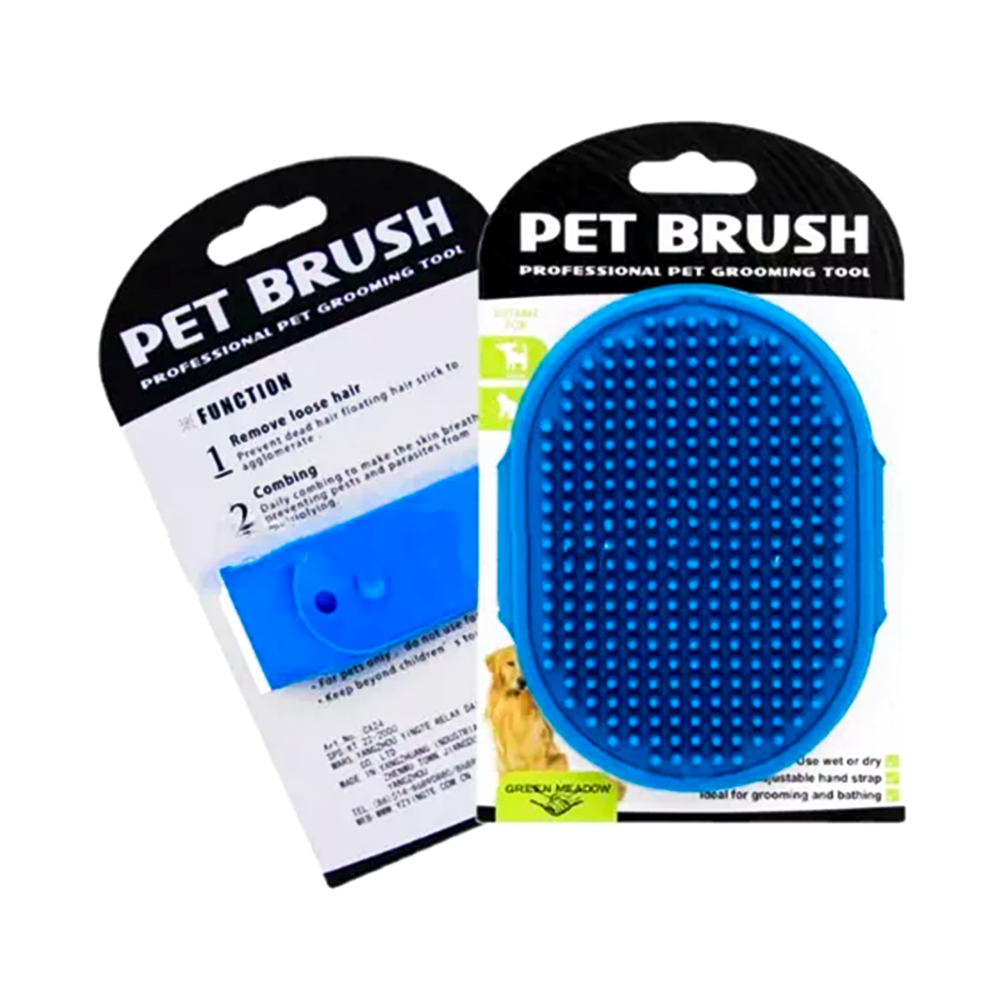 Cepillo de Baño y Masaje para Mascotas