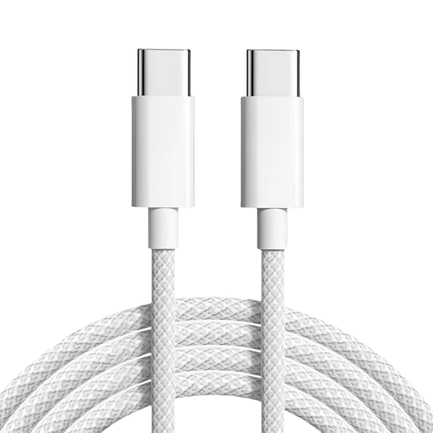 Cable USB C Carga Rápida, 60W Tipo C a USB-C, Compatible con iPhone, Samsung Galaxy, MacBook Pro, iPad Pro, Google Pixel