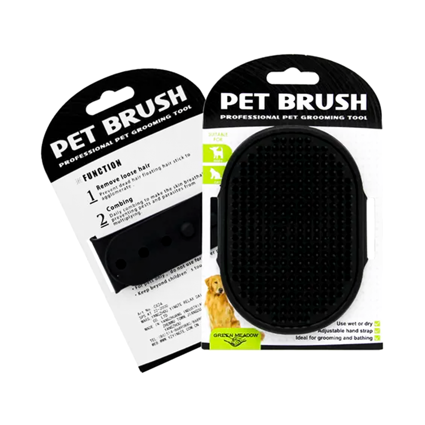 Cepillo de Baño y Masaje para Mascotas