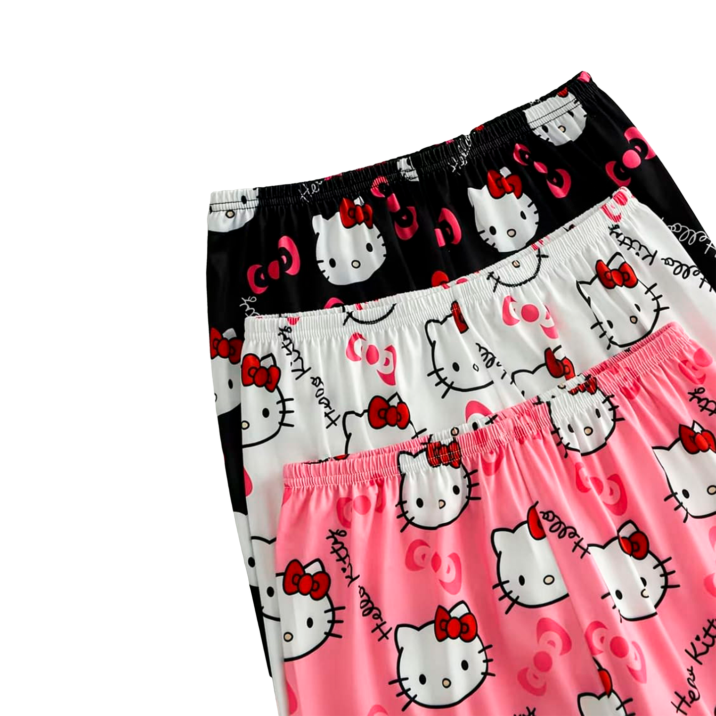 Conjunto de Pijama de Franela, Tejido Térmico Suave con Cintura Elástica para Mujer