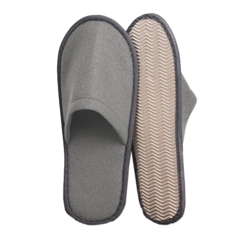 Pantuflas Desechables Unisex Punta Cerrada para Hotel