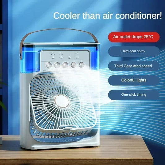 Mini Climatizador Evaporativo Portátil 3 Velocidades