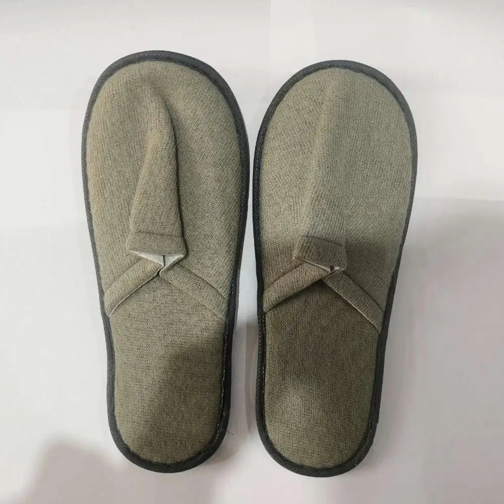 Pantuflas Desechables Unisex Punta Cerrada para Hotel
