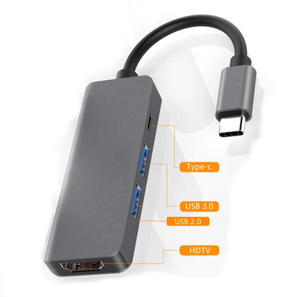 Rankman Hub USB-C 4K HDMI con Carga PD y USB 3.0