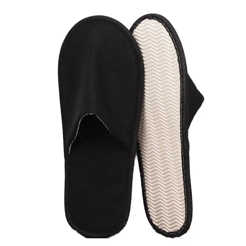 Pantuflas Desechables Unisex Punta Cerrada para Hotel