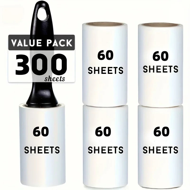 Rodillo Quitapelusa Extra Adhesivo 60 Hojas para Mascotas