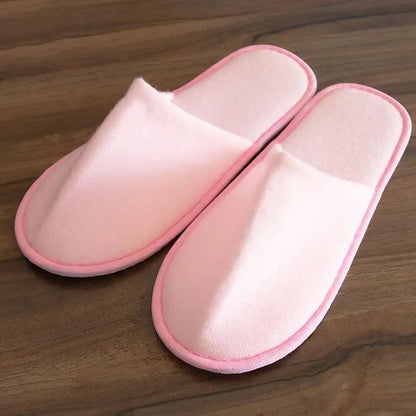 Pantuflas Desechables Unisex Punta Cerrada para Hotel