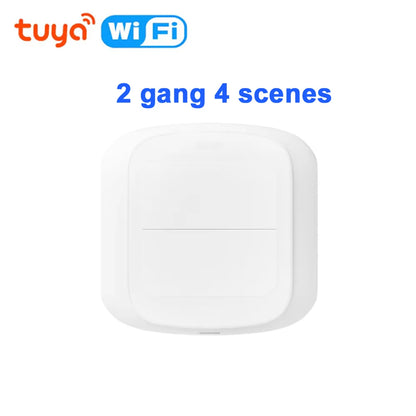 Interruptor de Escenas Inteligente WiFi/Zigbee Compatible Tuya