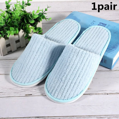 Pantuflas Desechables para Hotel Antideslizantes (3 o 1 Par)