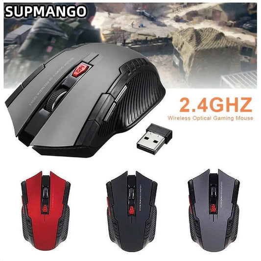 Supmango 113 Mini Mouse Inalámbrico 2.4GHz Óptico USB