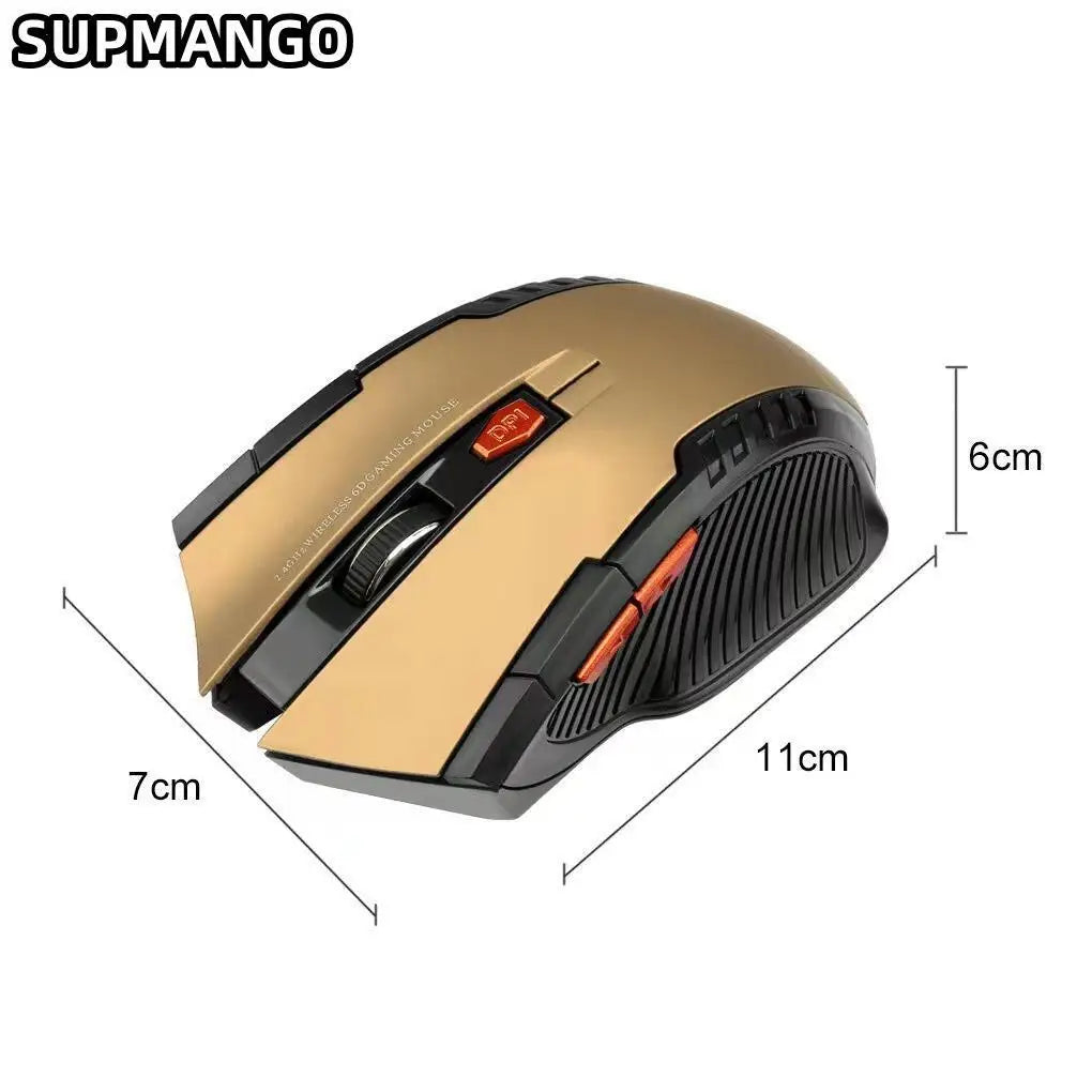Supmango 113 Mini Mouse Inalámbrico 2.4GHz Óptico USB