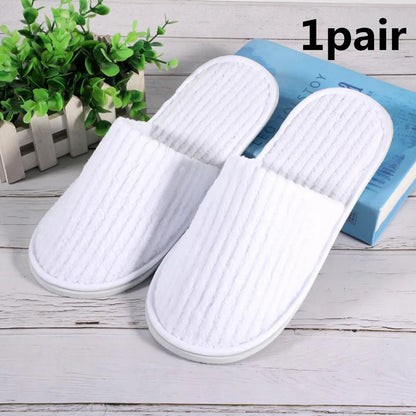 Pantuflas Desechables para Hotel Antideslizantes (3 o 1 Par)